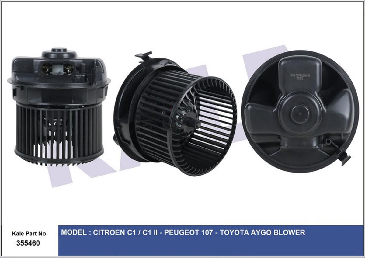 Kalorifer Motoru Cıtroen C1-C1 Iı-Peugeot 107-Toyota Aygo Blower