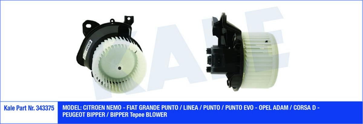 Kalorifer Motoru Grande Punto-Linea-Punto-Punto Evo-Bipper-Tepee-Corsa D-Ada (Me