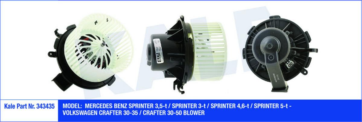 Kalorifer Motoru Mercedes Sprinter B906 . Vw Crafter 30-35-50 Klimalı