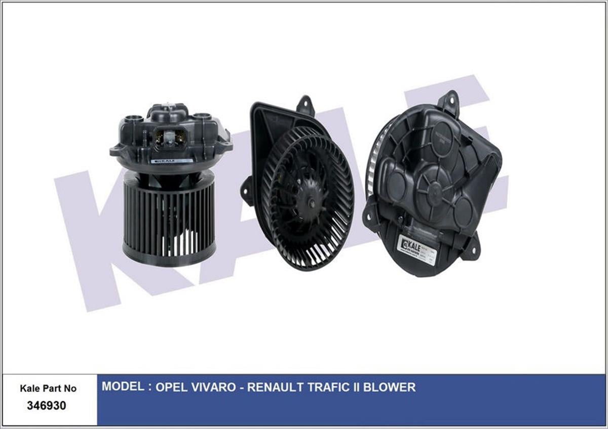 Kalorifer Motoru Trafiç  2-Vıvaro 1.9-2.0-2.5 01 Klimasız