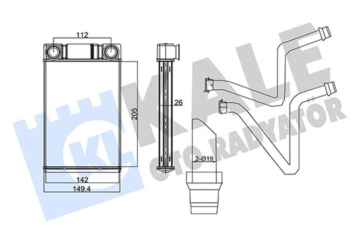 Kalorıfer Radyatoru Brazıng Opel Mokka  Mokka X 1.4 1.6/1.7Cdtı 12 / - Chevrolet