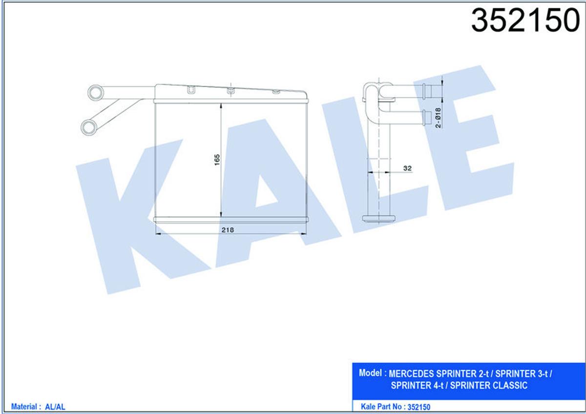 Kalorifer Radyatörü Sprınter 2T-3T-4T W901-W905 00