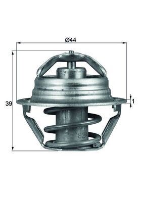 Chevrolet Kalos Aveo Spark Matiz Termostat 82C MAHLE