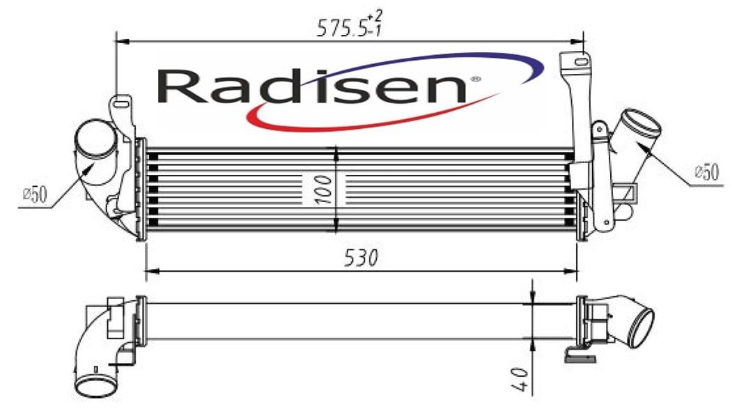 Renault Kangoo I Intercooler RADISEN