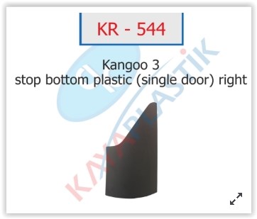 Renault Kangoo 3 Tek Kapı Sağ Stop Alt Plastiği KAYA