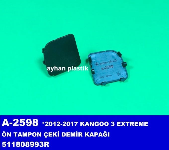 Renault Kangoo III Ön Tampon Çeki Demir Kapağı AYHAN