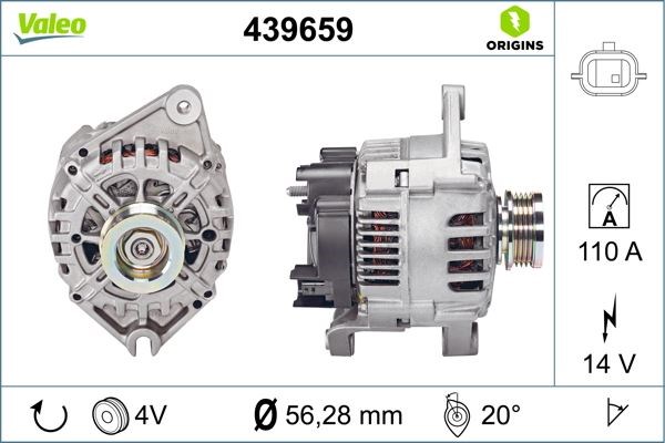 Renault Kangoo Alternatör 1.6 VALEO