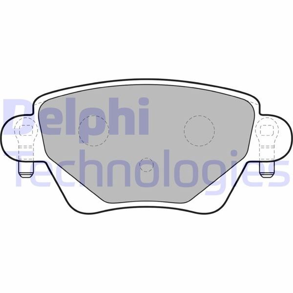 Renault Kangoo Arka Balata DELPHI