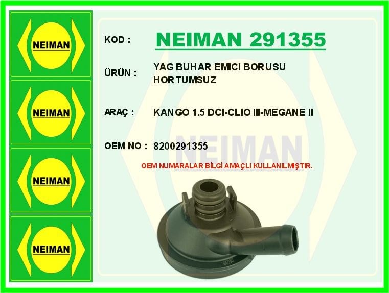 Renault Kangoo Yağ Buhar Emici 1.5 dCi BESCHER