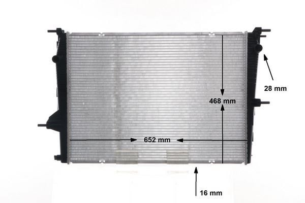 Renault Kangoo Motor Su Radyatörü MAHLE