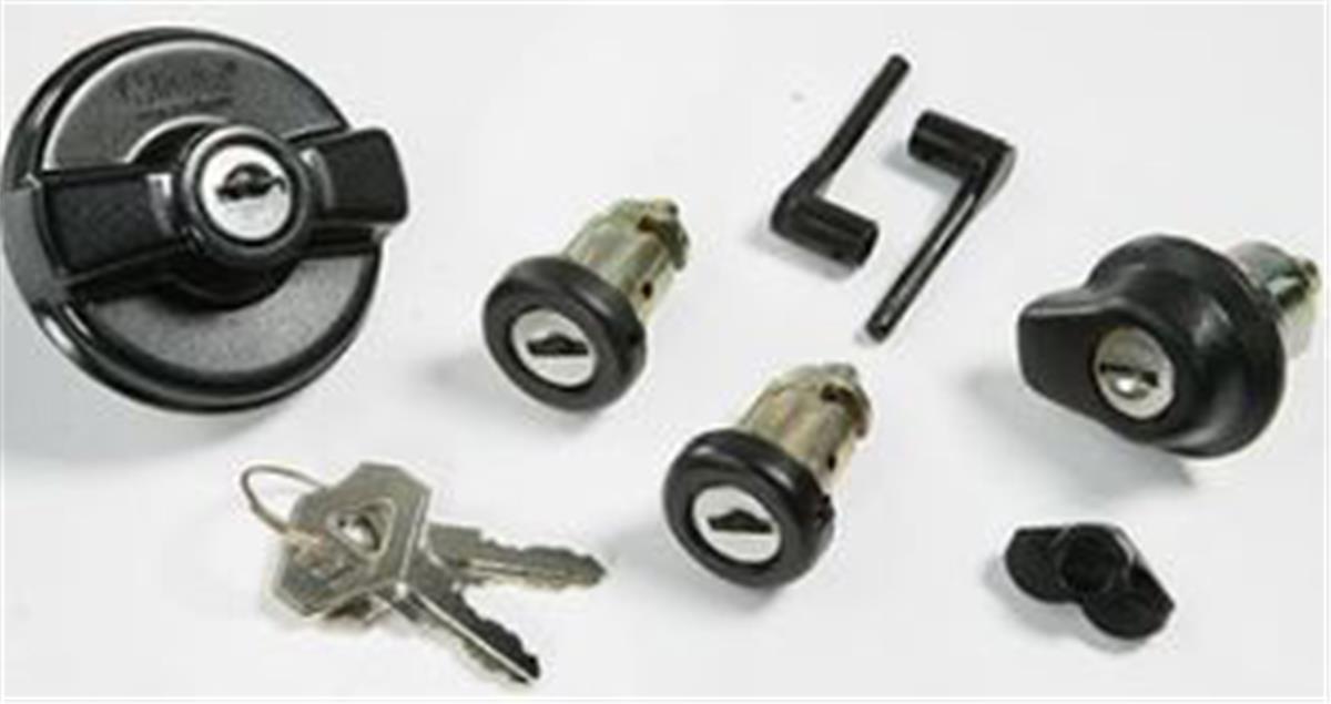 Kapı Kilit Seti 3 Lü Set Depo Kapaklı R9