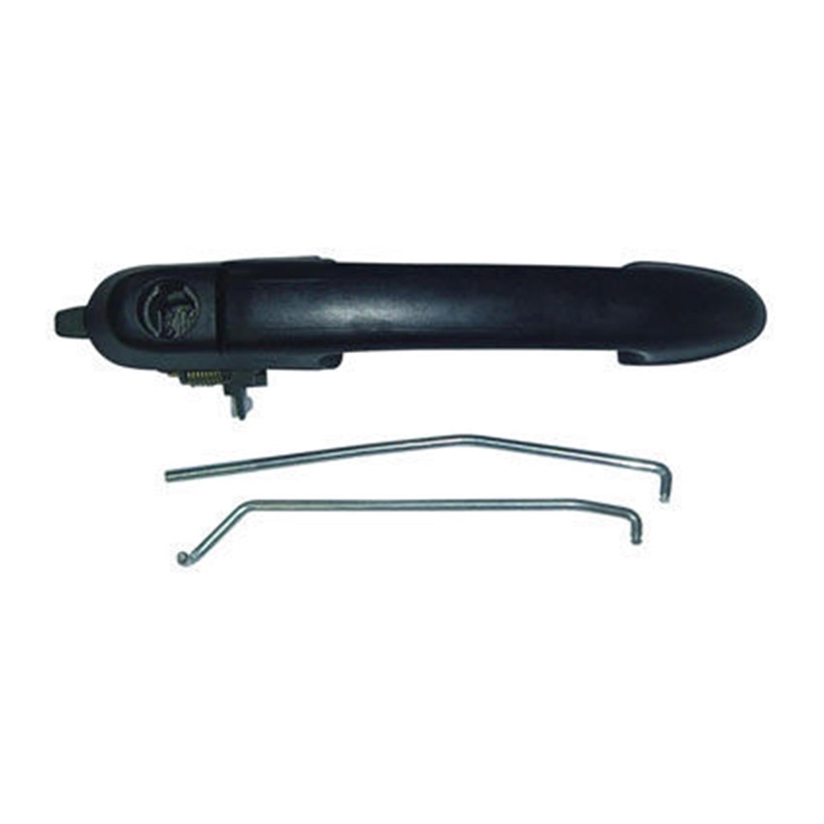 Kapı Kolu Ön Sağ Siyah Kilitsiz Marea Çizgili