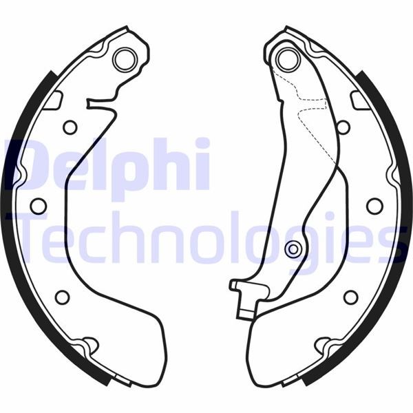 Opel Karl Fren Pabucu DELPHI