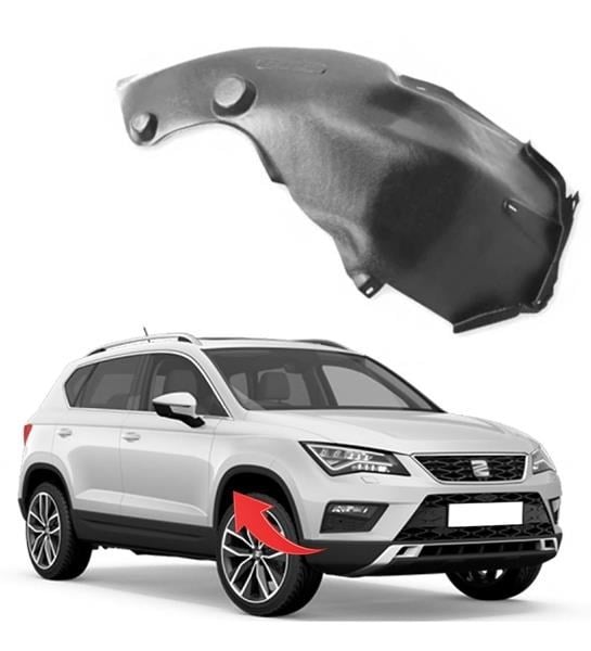 Skoda Karoq Ön Arka Sağ Çamurluk Davlumbazı [2016-2024] PRO-A