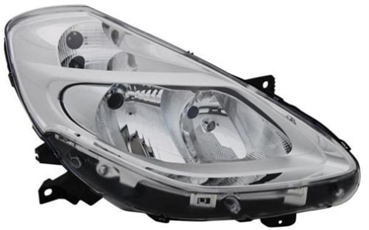 Renault Clio 3 (2005-) Far Sağ Elektrikli H7 Krom 7701072005-260104392R