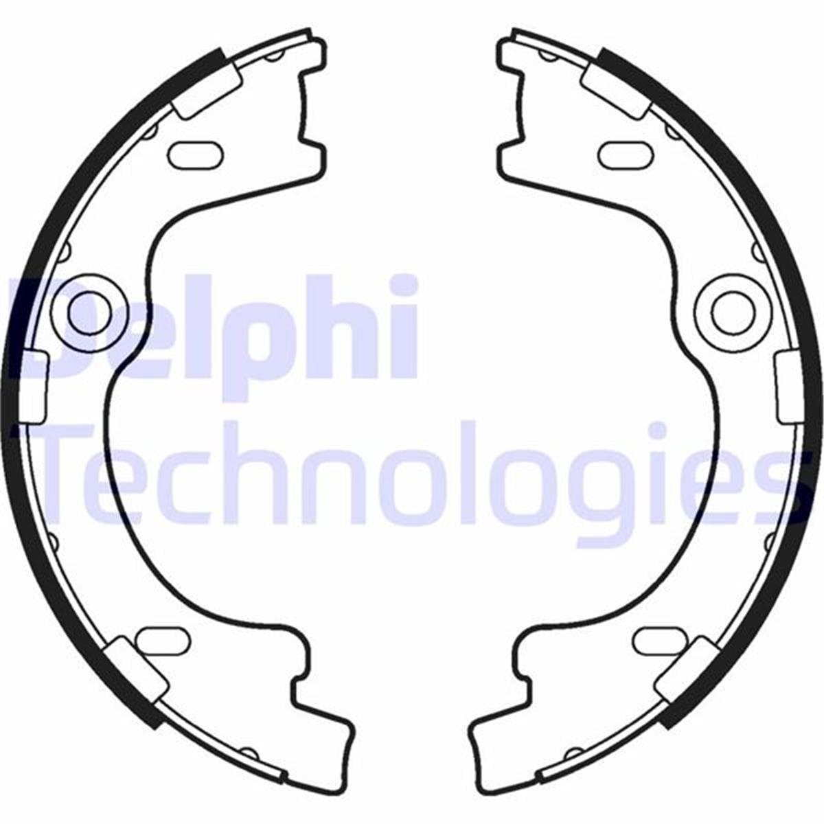 Hyundai İ30 Kia Sportage El Fren Balata Pabucu Delphi