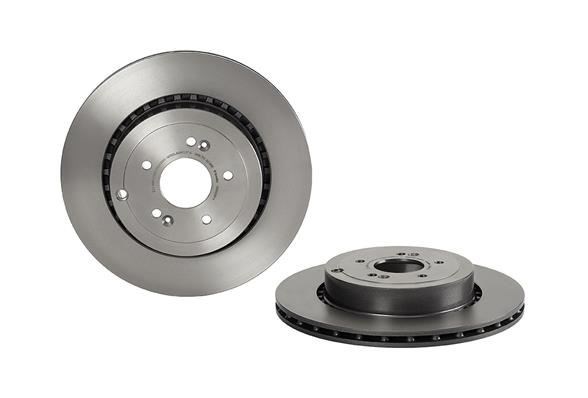 Kia Arka Fren Diski UV Coated BREMBO