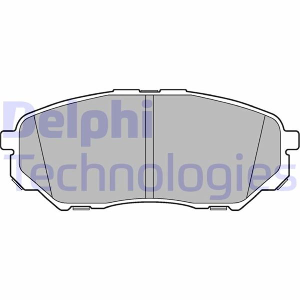 Kıa Sorento 2.2Crdı (14-) Ön Fren Balatası Delphi