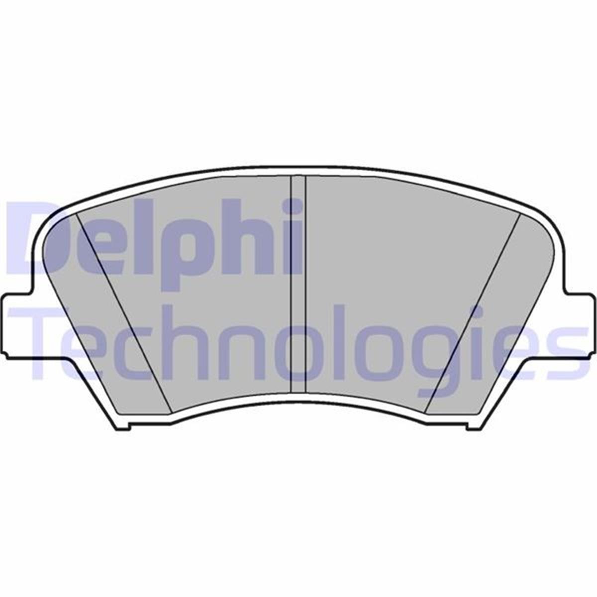 Hyundai İ30 Kia Carens Ceed Pro Ceed Fren Balatası Delphi 2011->