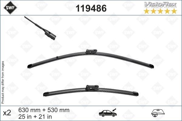 Skoda Kodiaq SWF Visioflex Flat Blade Muz Tipi Silecek VALEO
