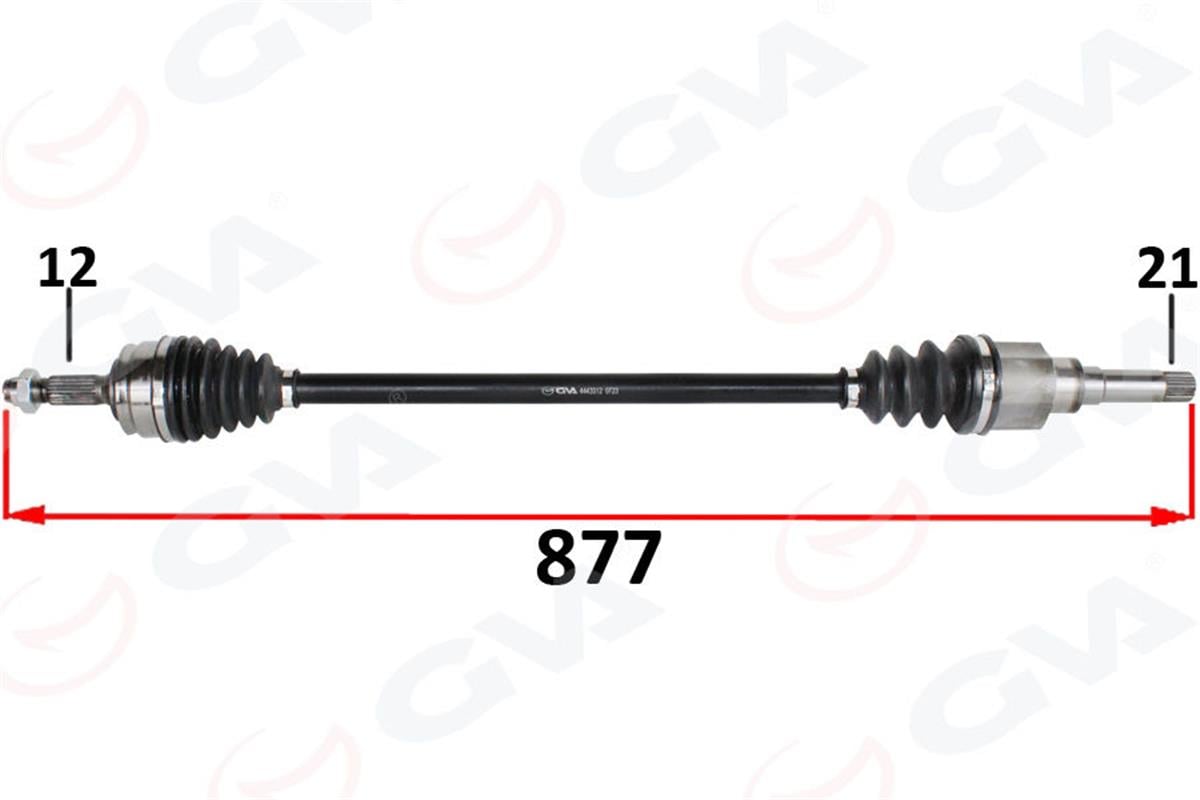 Komple Aks Ön Sağ Psa 301 1.2 Vtı M-T 12-