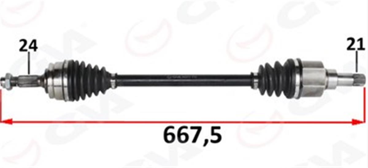Komple Aks Ön Sol Psa 301 1.2 Vtı M-T 12-