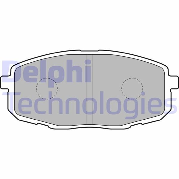 Hyundai Kona Ön Fren Balatası DELPHI
