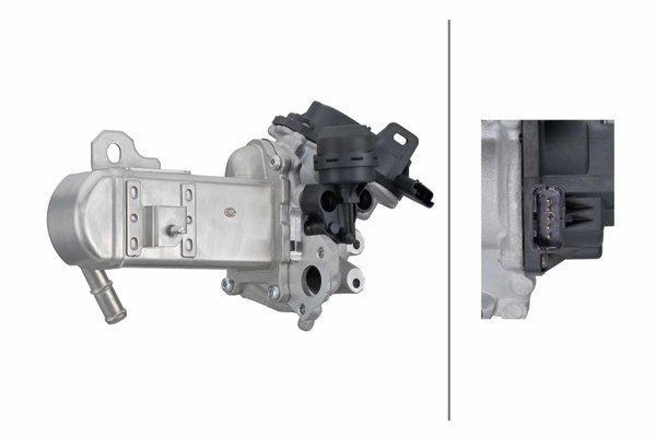 Ford Kuga Mondeo Galaxy S-Max Egr Valfi HELLA