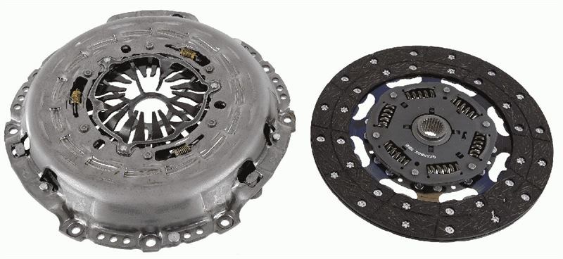 Mitsubishi L200 2.4L 4N15 Euro5 Debriyaj Seti Baskı Disk Rulmansız SACHS