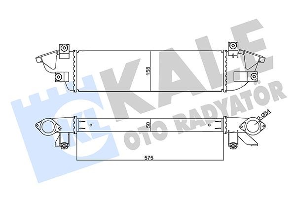 Mitsubishi L200 Intercooler KALE-RADYATOR