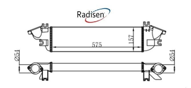 Mitsubishi L200 Intercooler RADISEN