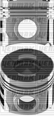Mitsubishi L200 CR 10-15 Euro5 Piston Segman Q91.6MM 050 KH-0.20 TPR SEGMANLI YENMAK