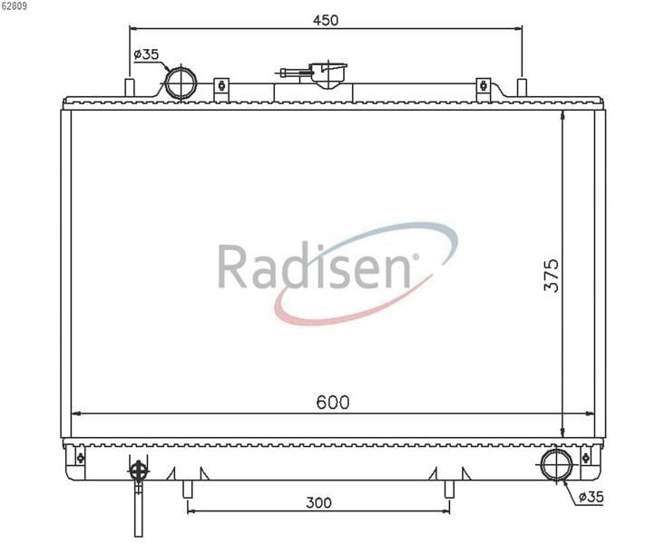 Mitsubishi L200 Radyatör 2.5D RADISEN