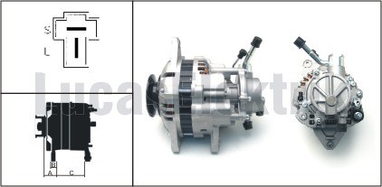 Mitsubishi L300 Alternatör 12V 75A LUCAS
