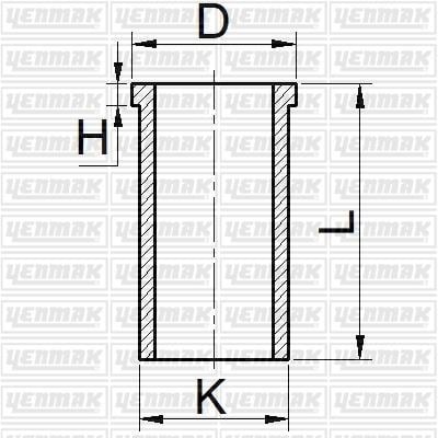Mitsubishi L300 / Hyundai H100 / Mitsubishi L200 CR / Hyundai Starex Flanşlı... YENMAK