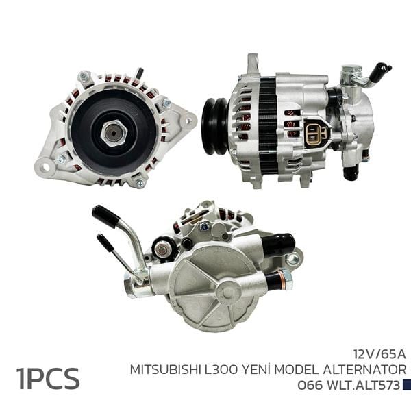 Mitsubishi L300 Alternatör Şarj Dinamosu 12V 65A Çift Kasnak VOLTECH