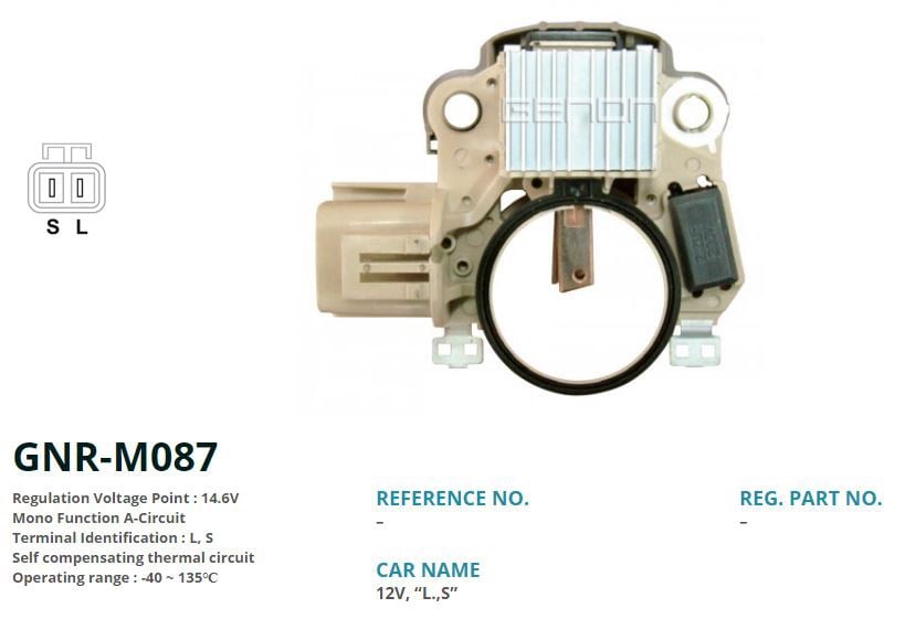 Mitsubishi L300 L200 Alternatör Konjektörü GENON