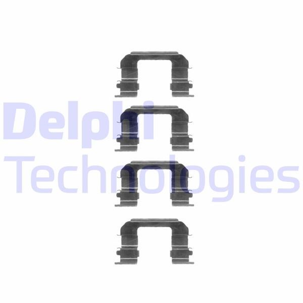 Chevrolet Daewoo Fren Balata Montaj Takımı Ön DELPHI