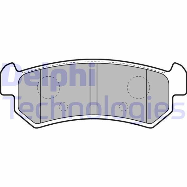 Chevrolet Lacetti Nubira Arka Fren Balatası DELPHI