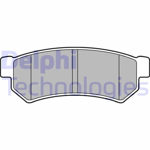 Chevrolet Lacetti Arka Fren Balatası DELPHI
