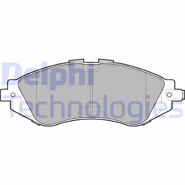 Chevrolet Lacetti Nubira Ön Fren Balatası DELPHI