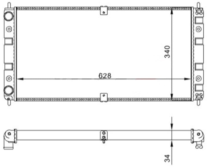 Lada Niva Su Radyatörü ORIS
