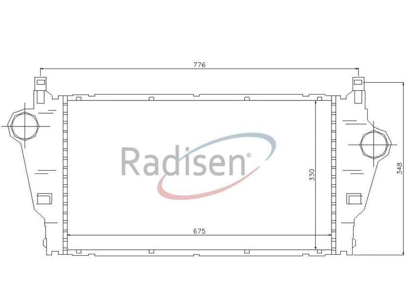 Renault Laguna Espace Intercooler RADISEN