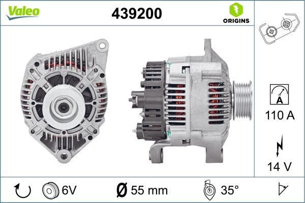 Renault Laguna G8T Motor Alternatör VALEO