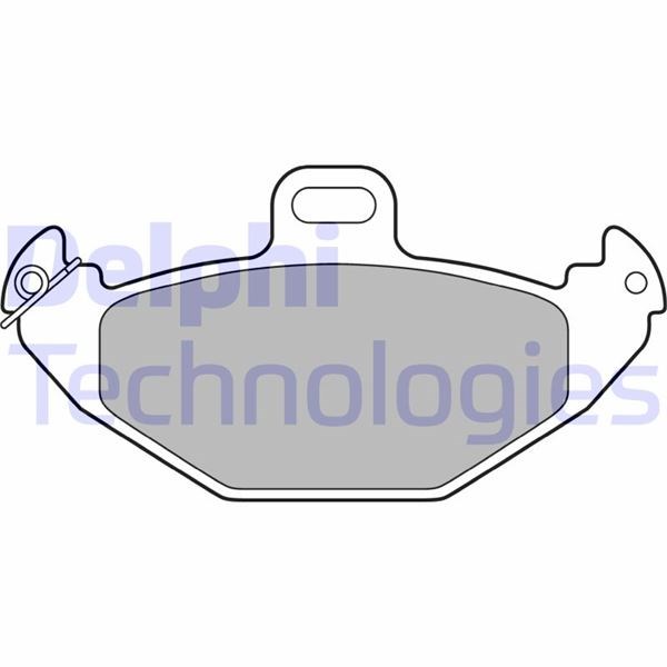 Renault Laguna Arka Fren Balatası DELPHI