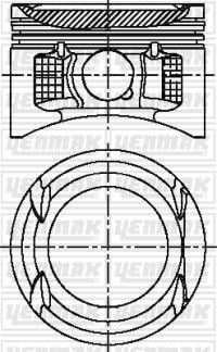 Renault Laguna I-II 2.0 16V Motor Piston Segman STD YENMAK