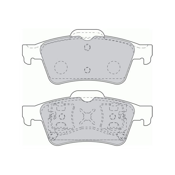 Renault Laguna 2 Arka Balata FORD-