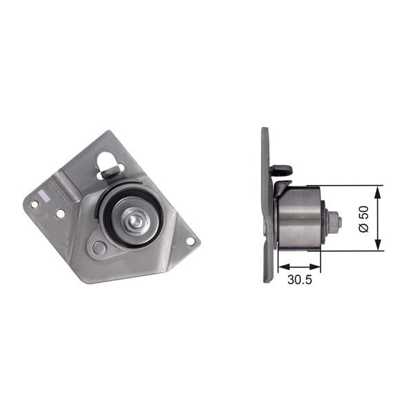 Laguna Megane Scenic Primera Eksantrik Gergi Rulmanı Kütüklü GATES
