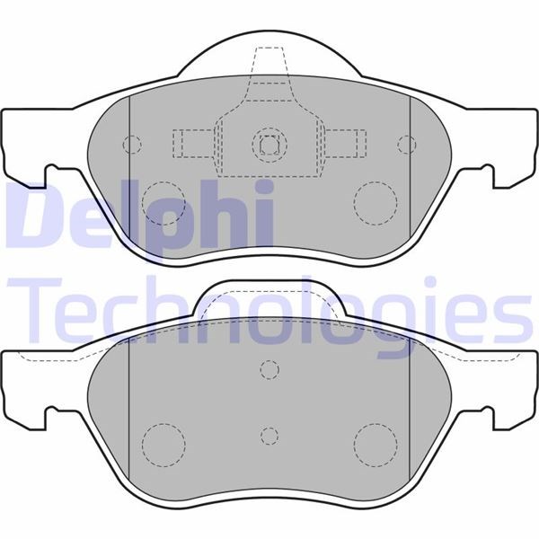 Renault Laguna II Ön Fren Balatası DELPHI