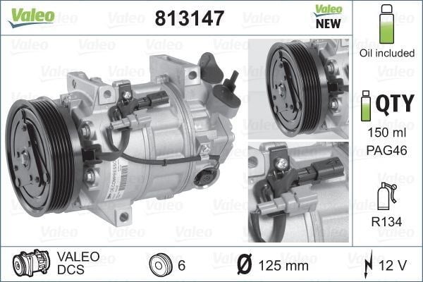 Renault Laguna III Latitude Klima Kompresörü VALEO